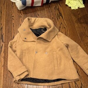 Zara Tan Pea Coat